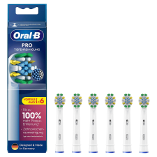 Oral-B Pro Elektromos fogkefe Pótfej - Fehér (6db) pótfej, penge