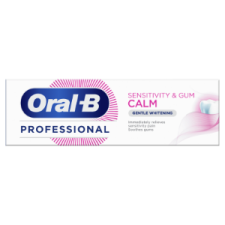 Oral-B Professional Sensitivity & Gum Calm Gentle Whitening Fogkrém, 7 fogkrém