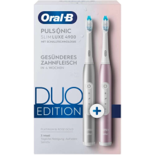 Oral-B Pulsonic Slim Luxe 4900 - Rózsaszín/Ezüst elektromos fogkefe