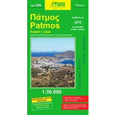 Orama Patmos térkép Orama 1:30 000 térkép