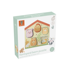 Orange Tree Toys Fa haszonállat kirakós játék, narancsfa játékok konyhakészlet