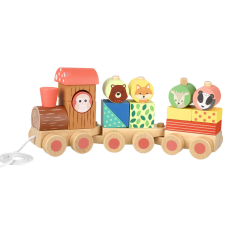 Orange Tree Toys Favonat formákkal és állatokkal, Narancsfa játékok tili toli