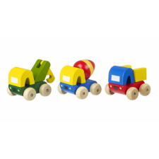 Orange Tree Toys Készlet camioane, Narancsfa játékok autópálya és játékautó