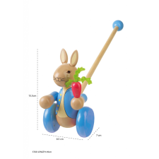 Orange Tree Toys Peter Rabbit™ tolójáték, narancsfa játékok tili toli