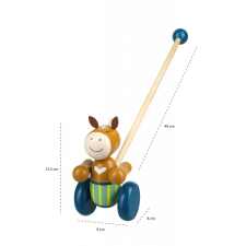 Orange Tree Toys Póni tolójáték, Narancsfa játékok tili toli