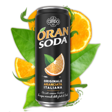 Oransoda narancsos, szénsavas üdítőital, 330ml üdítő, ásványviz, gyümölcslé