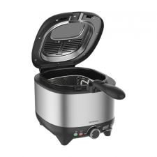 Orava olajsütő kivehető kosárral + tartállyal 2,5L 1600W fritőz
