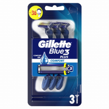 Orbico Hungary Kft. Gillette Blue3 Plus Comfort, Eldobható Borotva Férfiaknak,  Darabos Kiszerelés eldobható borotva