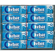 Orbit borsmenta rágógumi készlet, 30 csomagos csokoládé és édesség