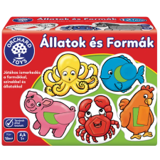 Orchard Toys Állatok és Formák társasjáték