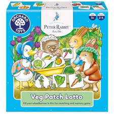 Orchard Toys Oktatási lottó játék Zöldségkert Nyúl Péter készségfejlesztő