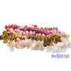  Orchidea gumis művirág fej 9 cm - Mix