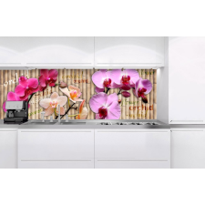  Orchideák, konyhai matrica hátfal, 180 cm tapéta, díszléc és más dekoráció