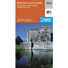 Ordnance Survey Bishop Auckland térkép - Spennymoor and Newtown : 305 térkép