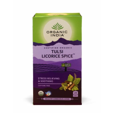 Organic India Bio Tulsi tea - Édesgyökér - Filteres - Organic India tea