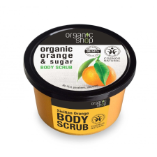 Organic Shop Bőrradír bio naranccsal és cukorral 250 ml Organic Shop testradír