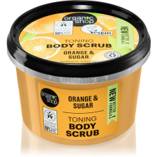 Organic Shop Orange & Sugar tonizáló peeling testre 250 ml testradír