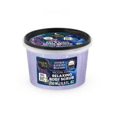 Organic Shop relaxáló testradír levendulával, áfonyával és melatoninnal, 250 ml testradír