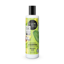 Organic Shop sampon, regeneráló, avokádóval és olívával, 280ml sampon