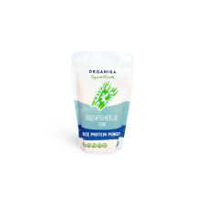Organiqa 100% rizsfehérje por (80% fehérje) 200g vitamin és táplálékkiegészítő