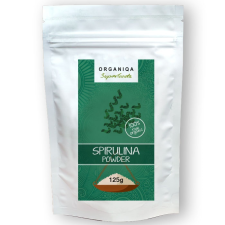 Organiqa bio spirulina por 100% nyers 125 g vitamin és táplálékkiegészítő