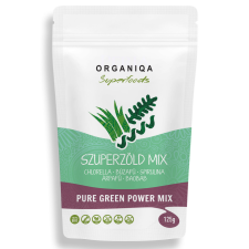  Organiqa bio szuperzöld mix 125 g gyógyhatású készítmény