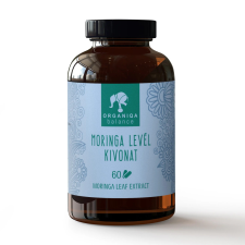 Organiqa Moringa levél kivonat kapszula 60 db gyógyhatású készítmény