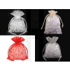 Organza ajándéktasak 10 db/csomag - 13x18 cm