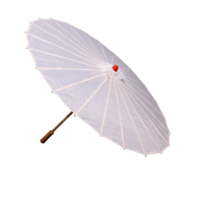  Organza esernyő krém D80cm M53cm dekorációs kellék