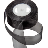  Organza szalag 39 fekete 4cmx45.5cm