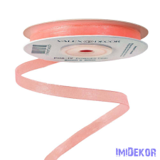  Organza szalag 6mm x 20m - Púder Rózsaszín dekorációs kellék