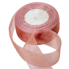  Organza szalag 91 mályva 4cmx45.5cm dekorációs kellék