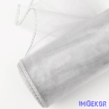  Organza szegett 12cm x 8,2m - Szürke dekorációs kellék