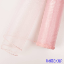  Organza szegett 20cm x 8,2m - Púder Rózsaszín dekorációs kellék