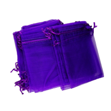 Organza tasak LILA ajándéktasak