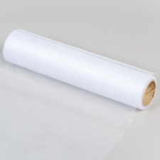  Organza tekercs 01 fehér 23cmx10m dekorációs kellék