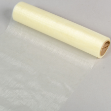  Organza tekercs 02 citromsárga 23cmx10m dekorációs kellék