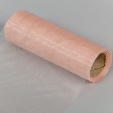  Organza tekercs 107 barack 15cmx10m dekorációs kellék