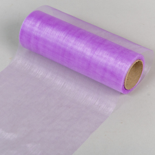  Organza tekercs 140 lila 15cmx10m dekorációs kellék