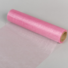  Organza tekercs 169 rózsaszín 23cmx10m dekorációs kellék