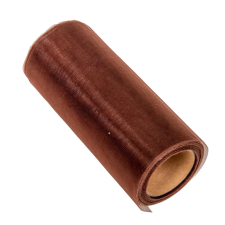  Organza tekercs 32 barna 12cmx10m dekorációs kellék