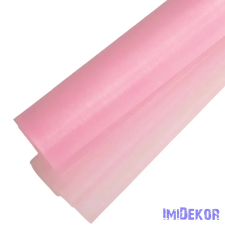  Organza tekercs 48cm x 10m - Világos rózsaszín dekorációs kellék