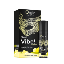 Orgie - Dual Vibe Liquid Vibrator Lemon Gin & Tonic síkosító