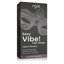 Orgie Sexy Vibe High Voltage - folyékony vibrátor nőknek és férfiaknak (15ml) vibrátorok