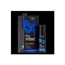 Orgie Sexy Vibe Liquid - uniszex folyékony vibrátor (15 ml) síkosító