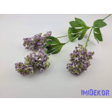  Orgona 3 fejes ág 66 cm - Lila 2 dekorációs kellék
