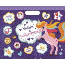  - Óriás kifestő - Vidám unikornisok gyermek- és ifjúsági könyv