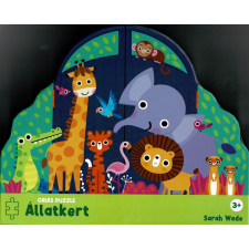 Óriás puzzle - Állatkert puzzle, kirakós