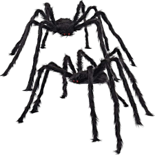 ÓRIÁS tarantula pók 130cm FEKETE dekoráció