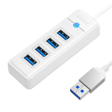 Orico 4 port USB3.0 HUB White hub és switch